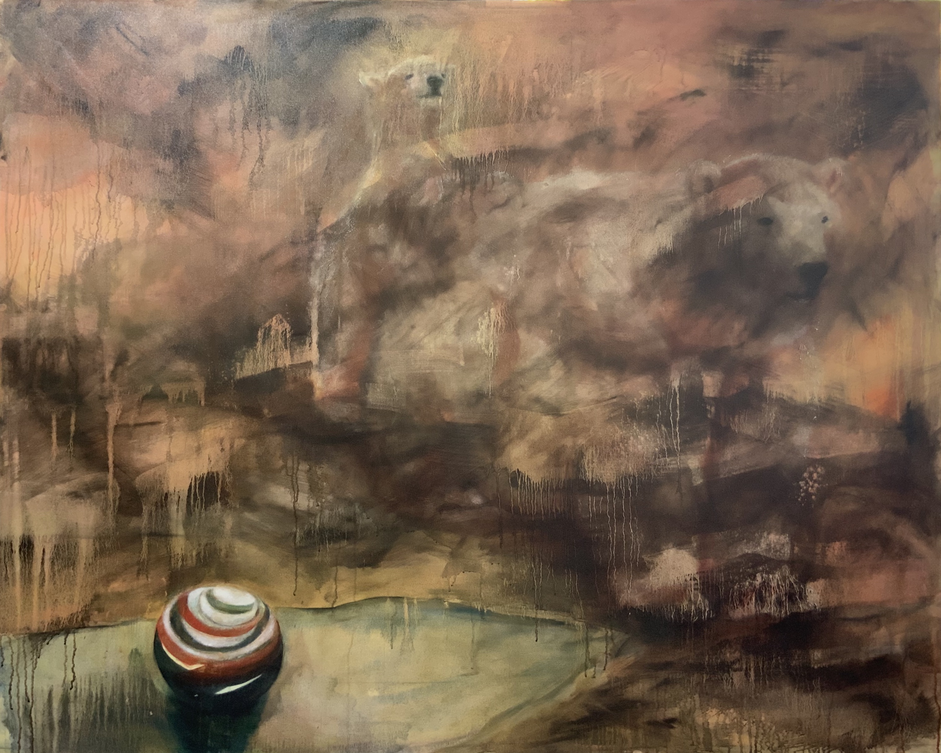 Oil on canvas 152x122cm